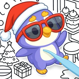 أيقونة My Dreamy Stickers: Merge Game